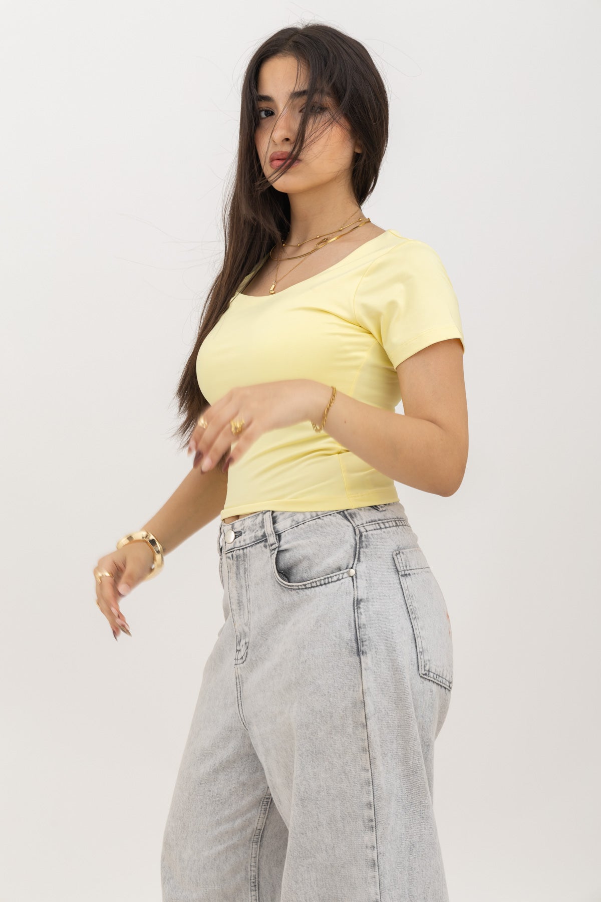 U-Shaped short Sleeve