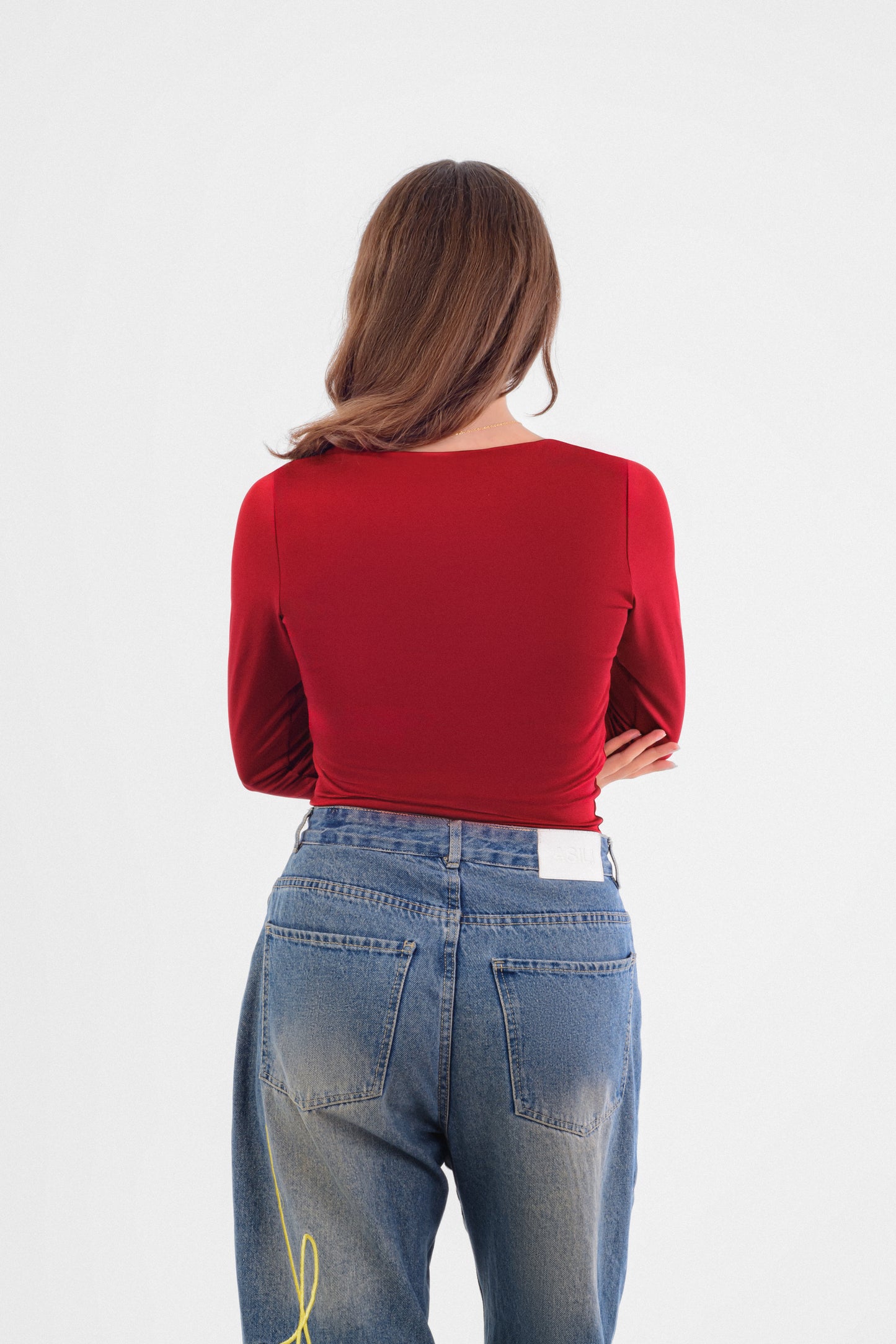 Wide Neck Long sleeve