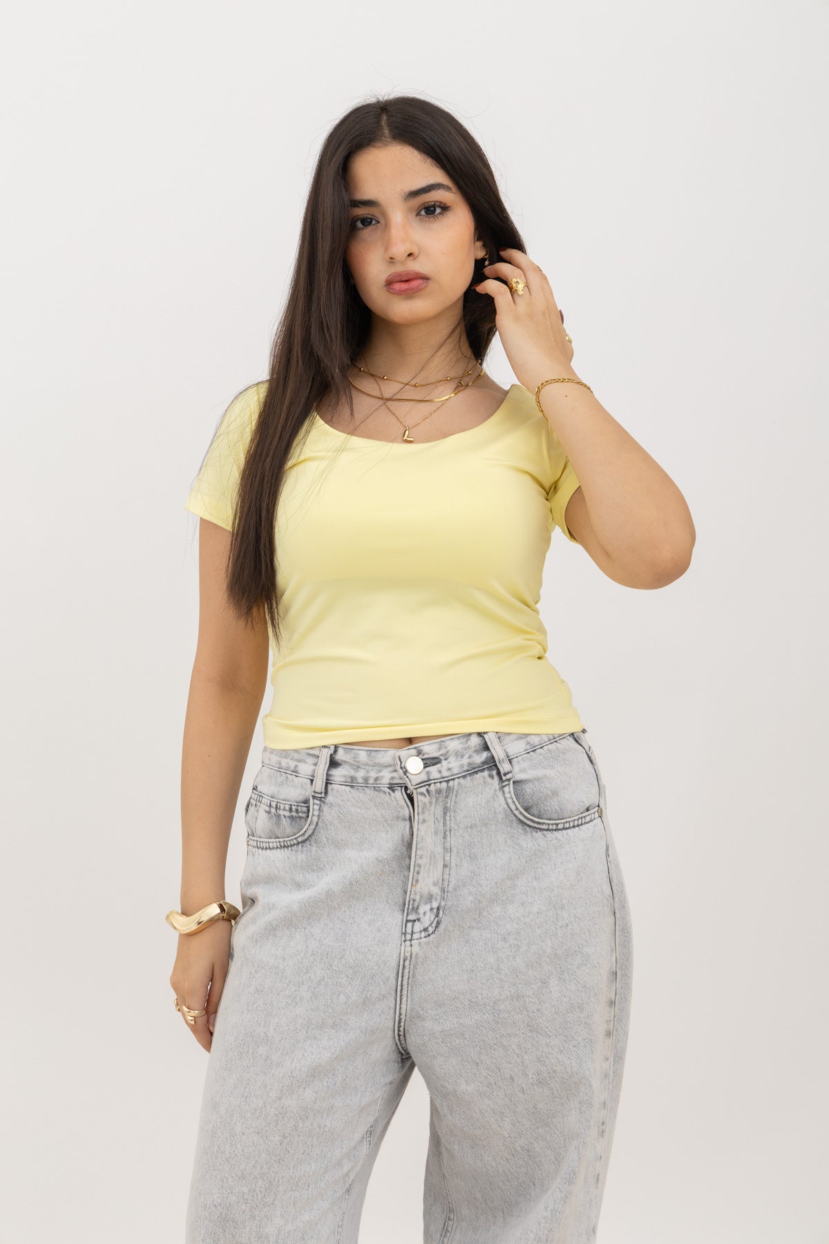 U-Shaped short Sleeve