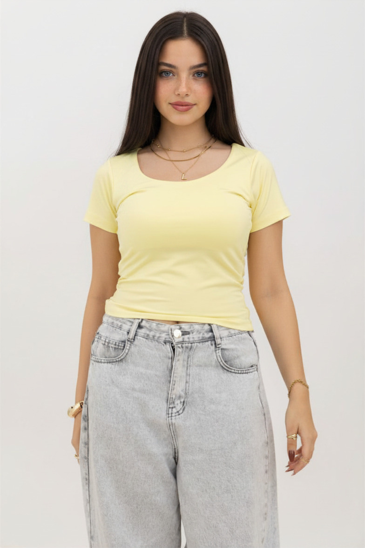U-Shaped short Sleeve