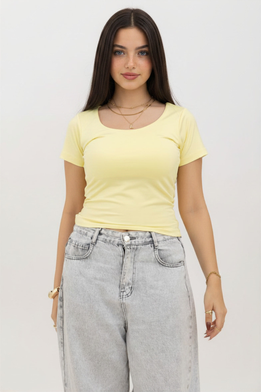 U-Shaped short Sleeve