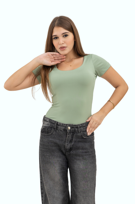 U-Shaped short Sleeve